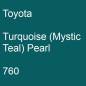 Preview: Toyota, Turquoise (Mystic Teal) Pearl, 760.